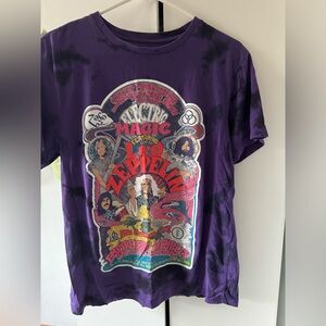 Led Zeppelin purple tie-dye vintage T-shirt, size small excellent condition.
